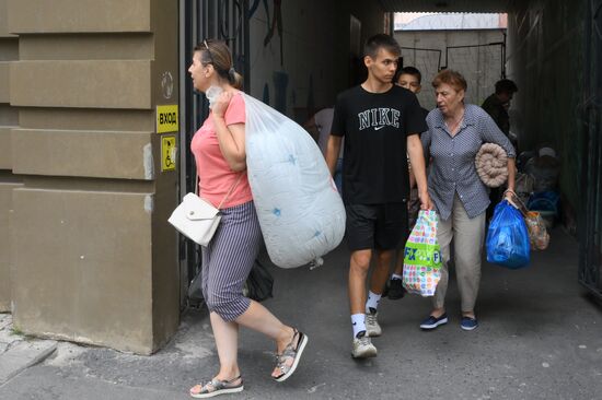 Russia Ukraine Kursk Attack Humanitarian Aid