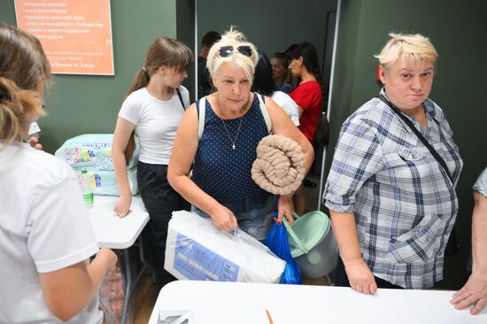 Russia Ukraine Kursk Attack Humanitarian Aid