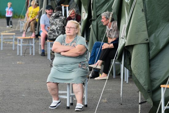 Russia Ukraine Kursk Attack Evacuees