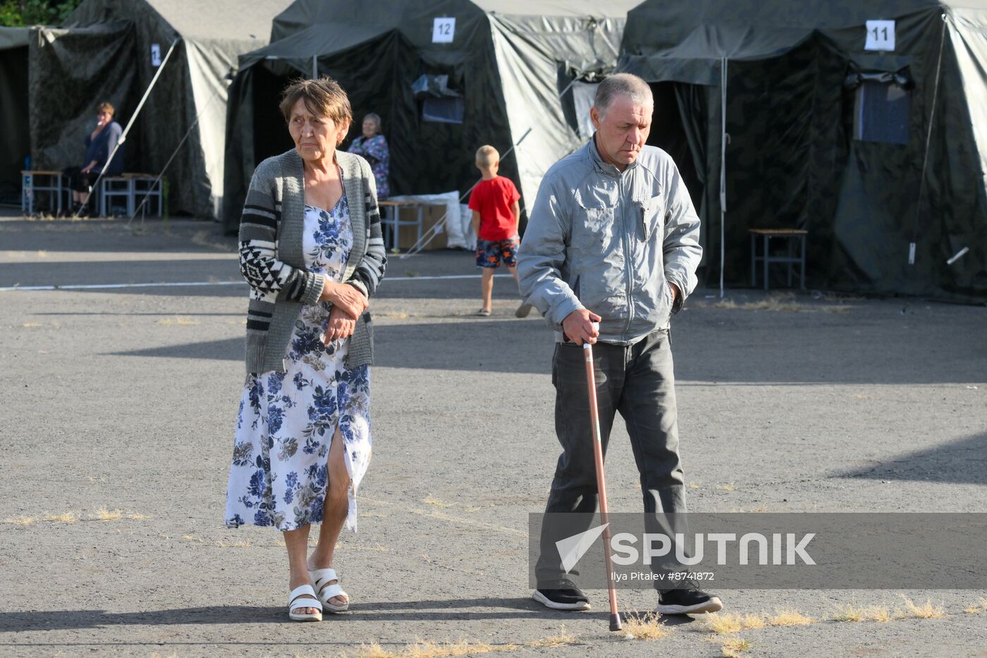 Russia Ukraine Kursk Attack Evacuees