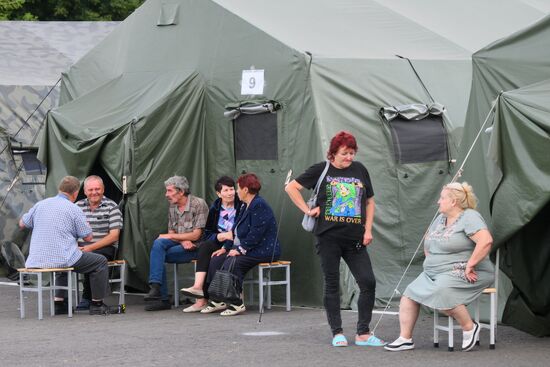 Russia Ukraine Kursk Attack Evacuees