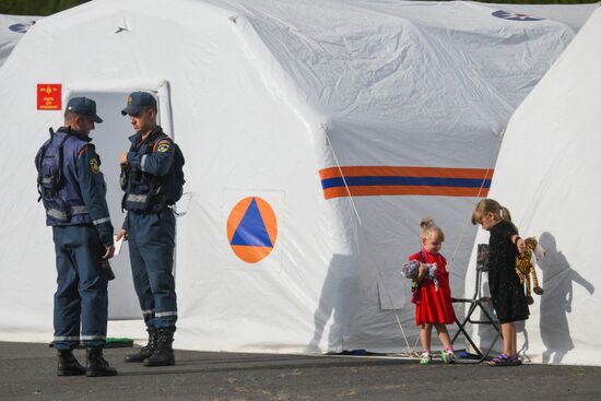 Russia Ukraine Kursk Attack Evacuees