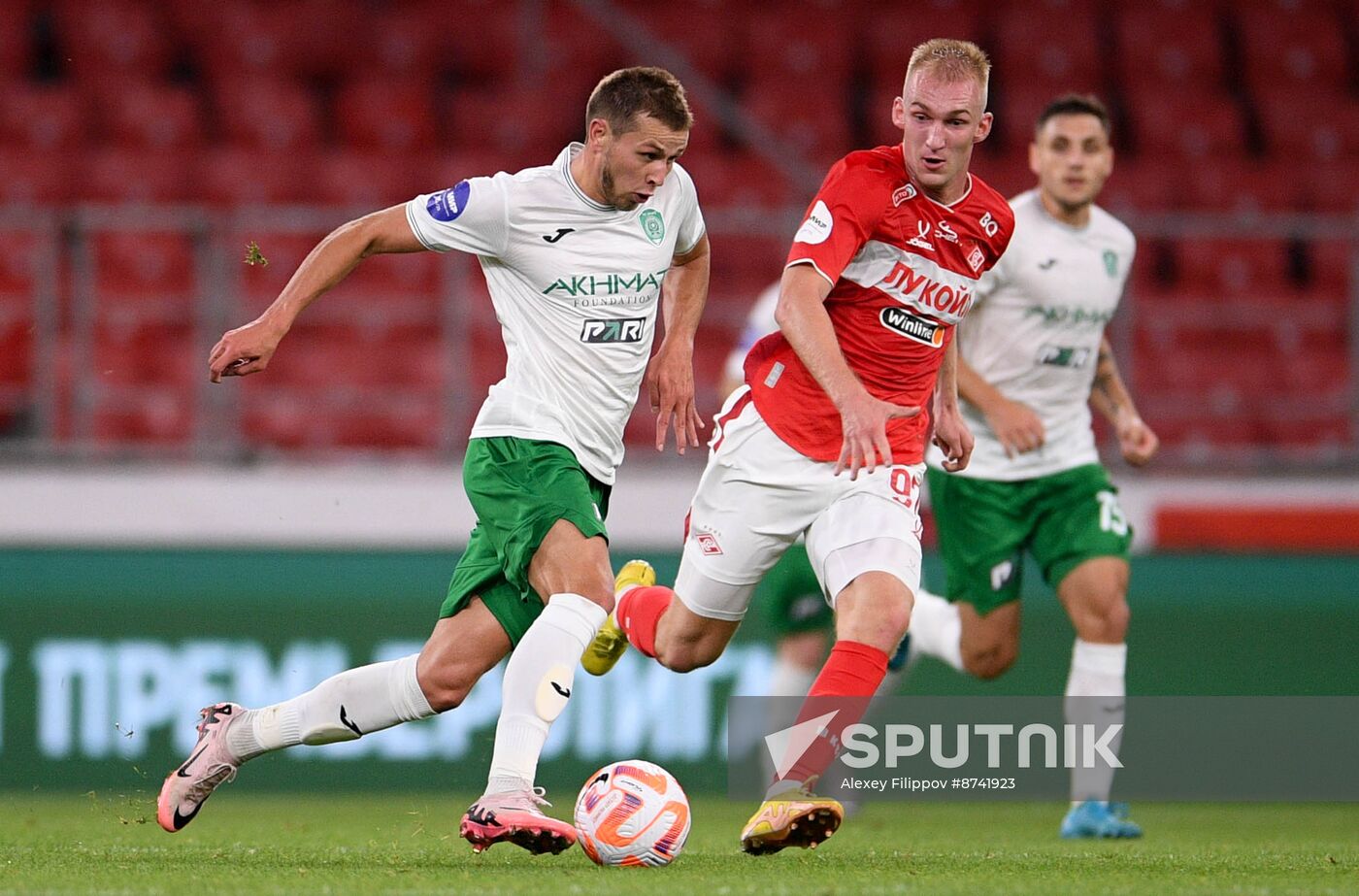 Russia Soccer Premier-League Spartak - Akhmat