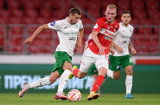 Russia Soccer Premier-League Spartak - Akhmat