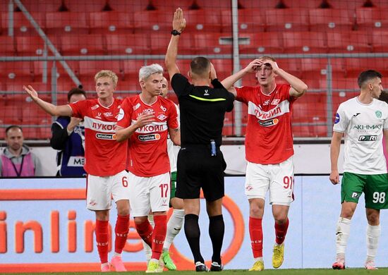 Russia Soccer Premier-League Spartak - Akhmat