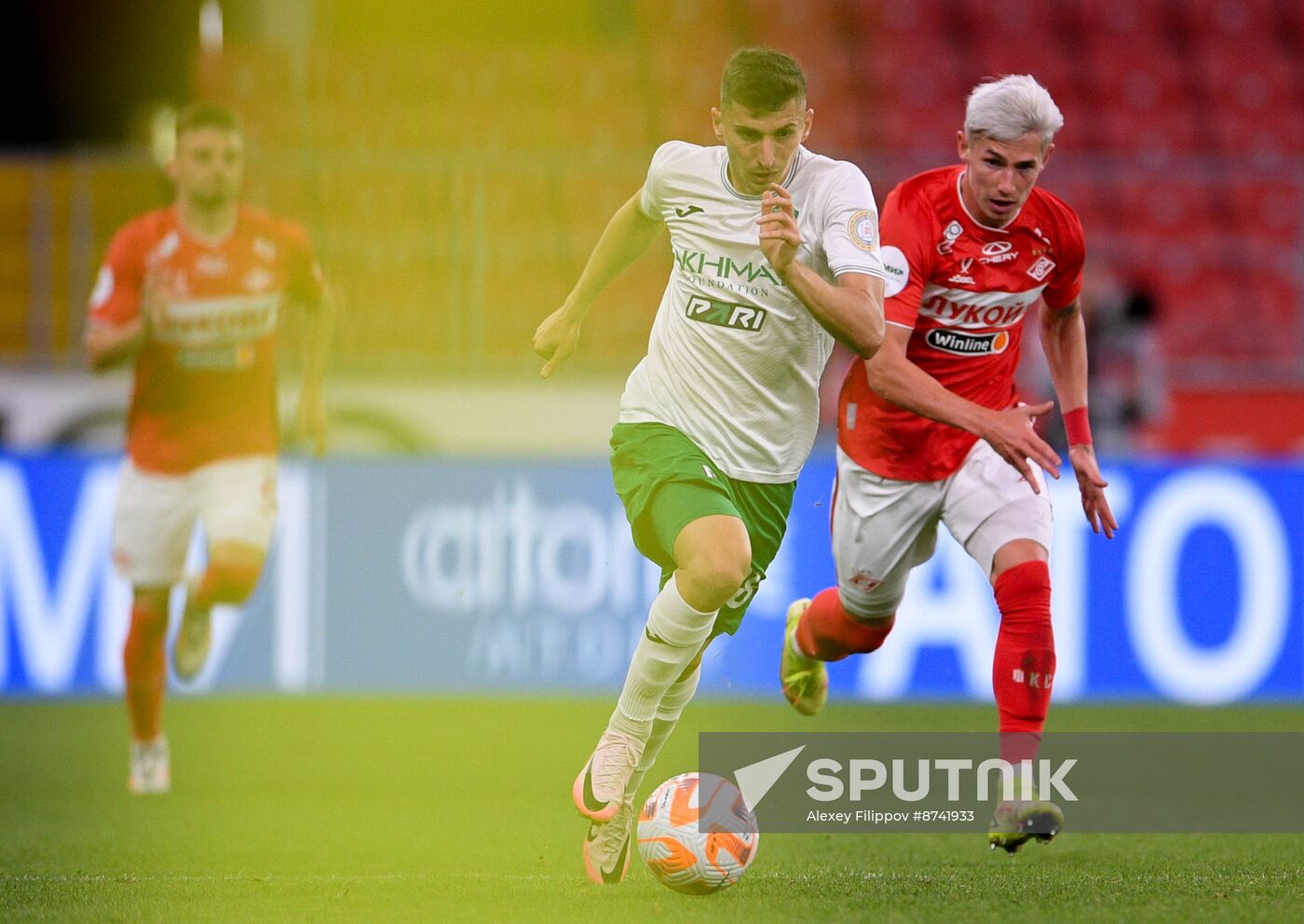 Russia Soccer Premier-League Spartak - Akhmat