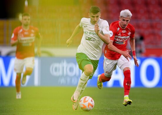 Russia Soccer Premier-League Spartak - Akhmat