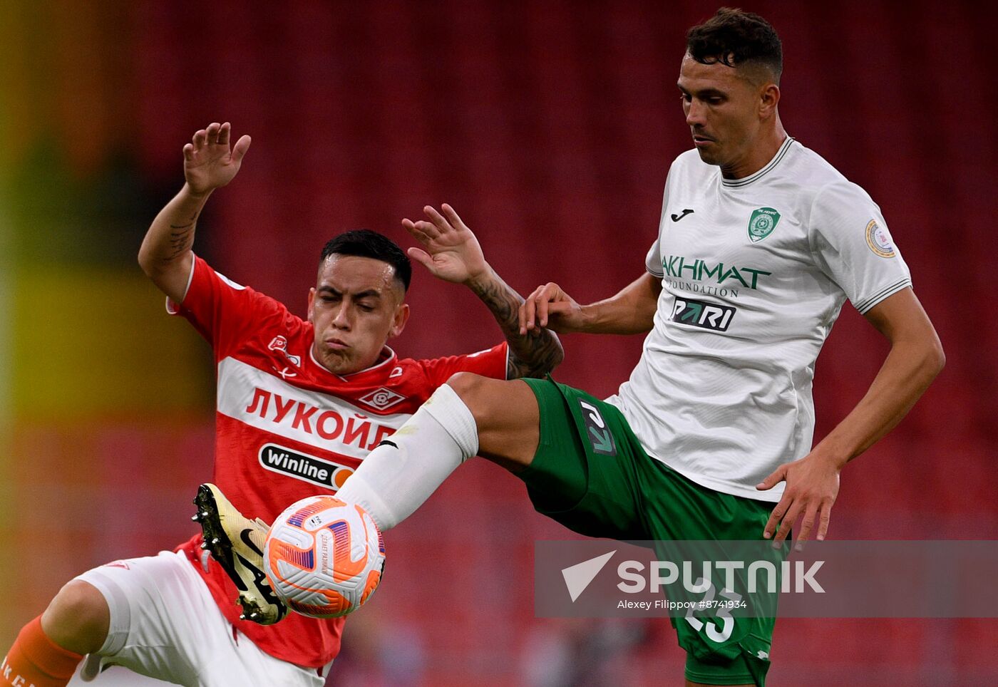 Russia Soccer Premier-League Spartak - Akhmat