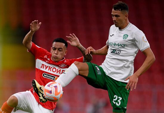 Russia Soccer Premier-League Spartak - Akhmat