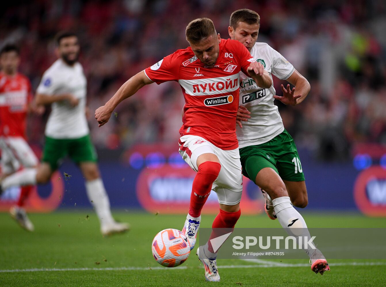 Russia Soccer Premier-League Spartak - Akhmat