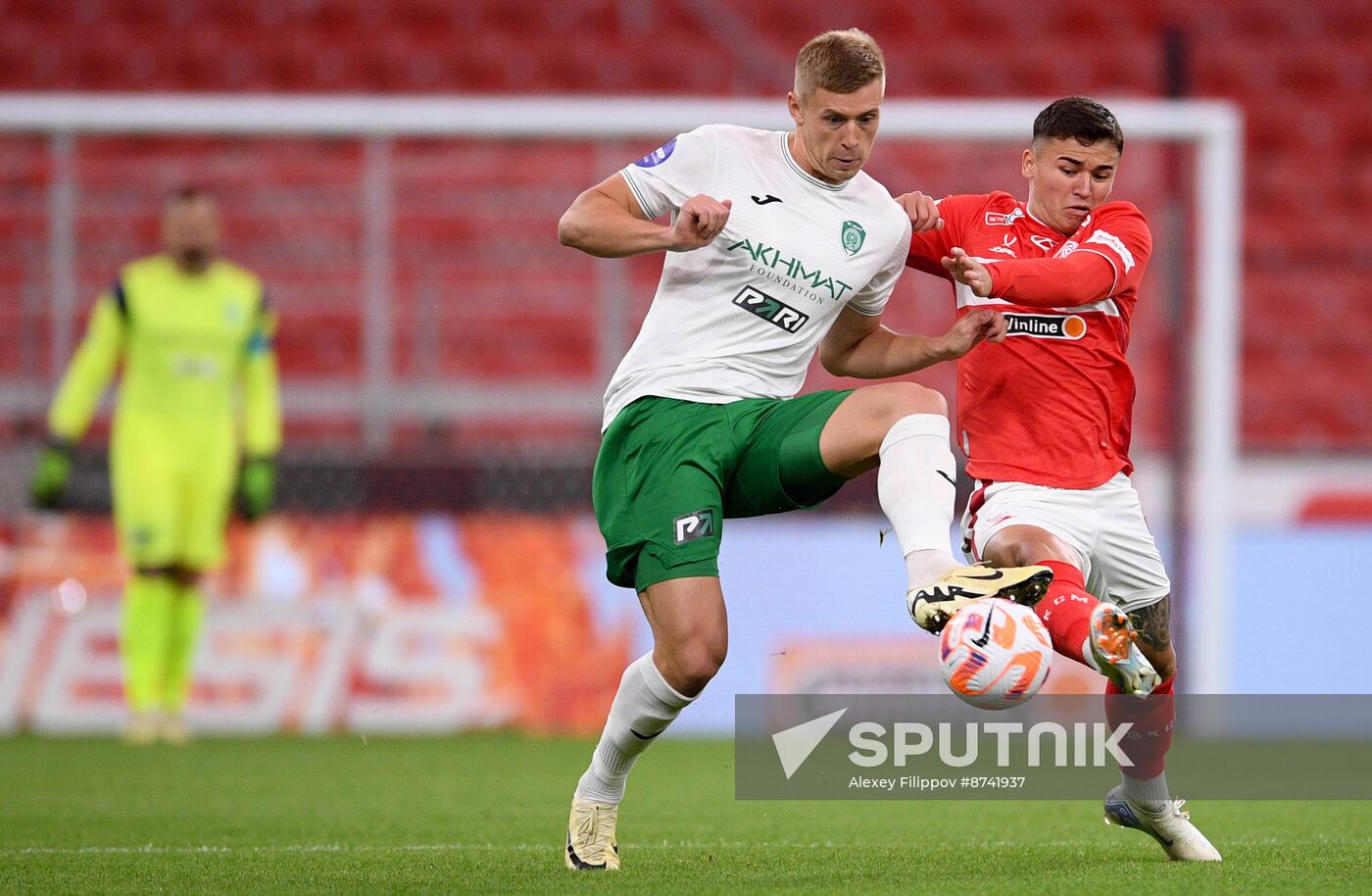 Russia Soccer Premier-League Spartak - Akhmat