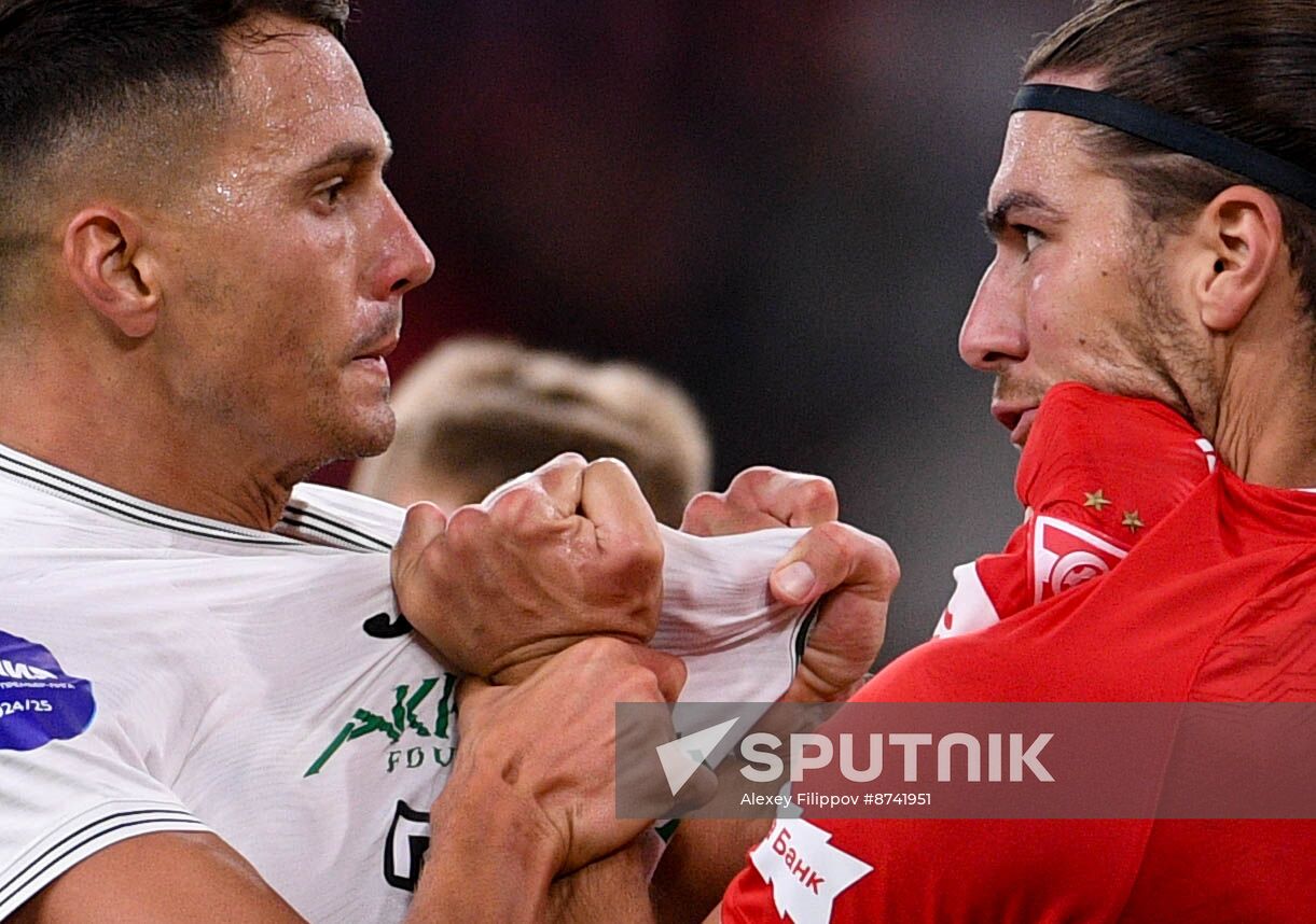 Russia Soccer Premier-League Spartak - Akhmat