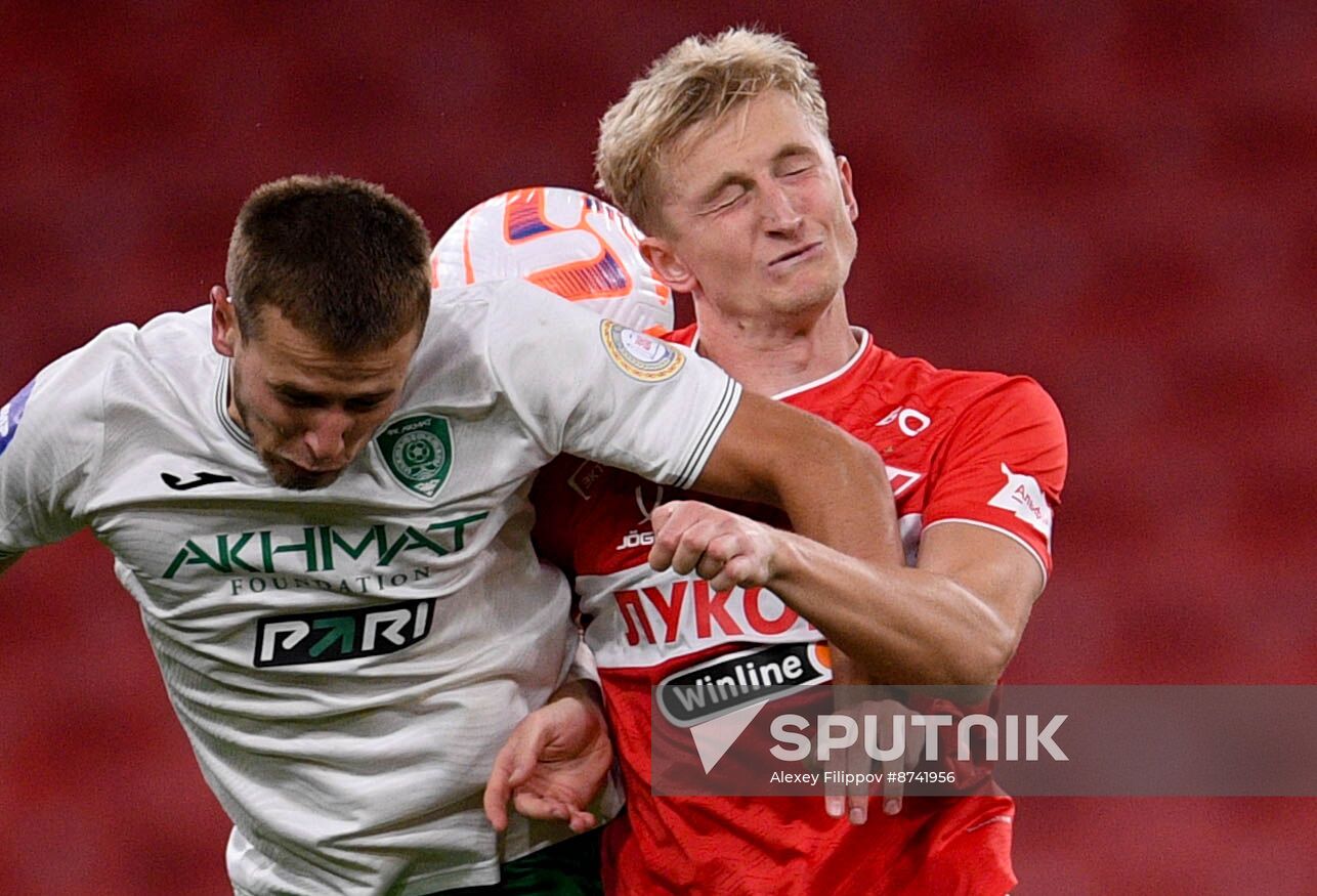 Russia Soccer Premier-League Spartak - Akhmat