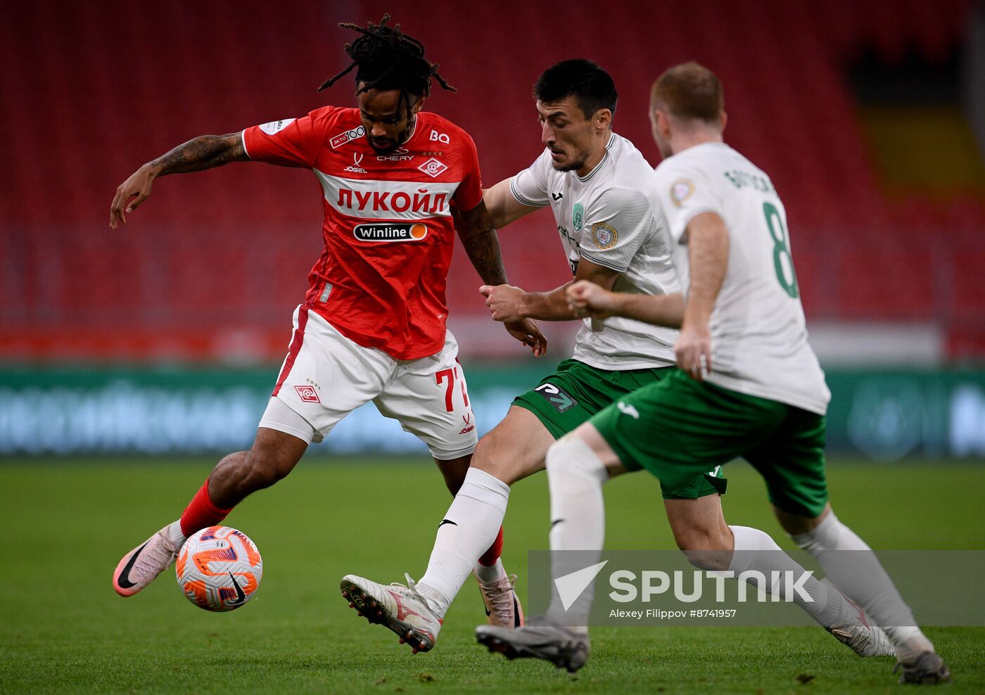 Russia Soccer Premier-League Spartak - Akhmat