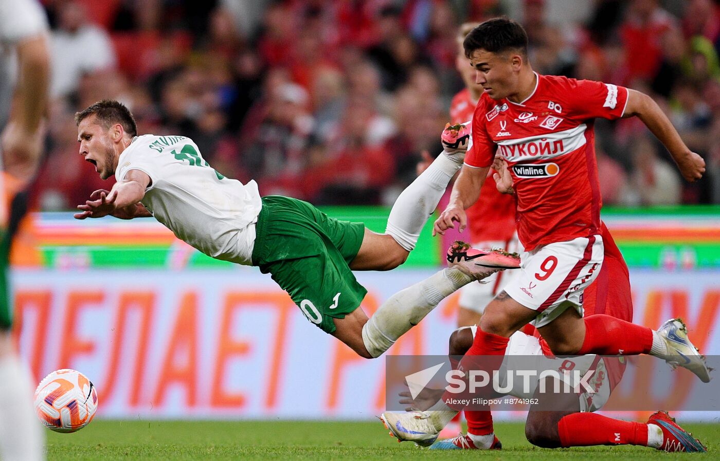 Russia Soccer Premier-League Spartak - Akhmat