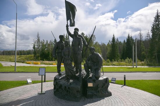 Russia WWII Allies Monument