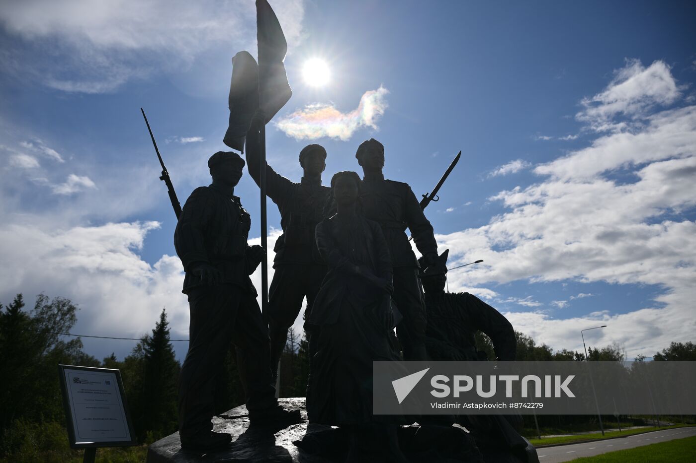 Russia WWII Allies Monument