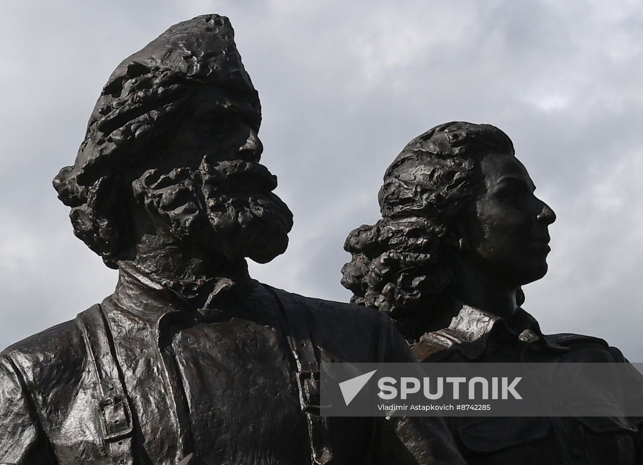 Russia WWII Allies Monument