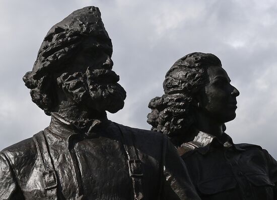 Russia WWII Allies Monument