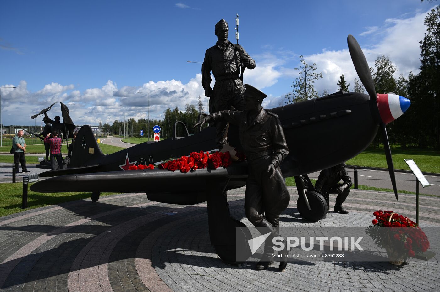 Russia WWII Allies Monument