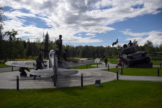 Russia WWII Allies Monument