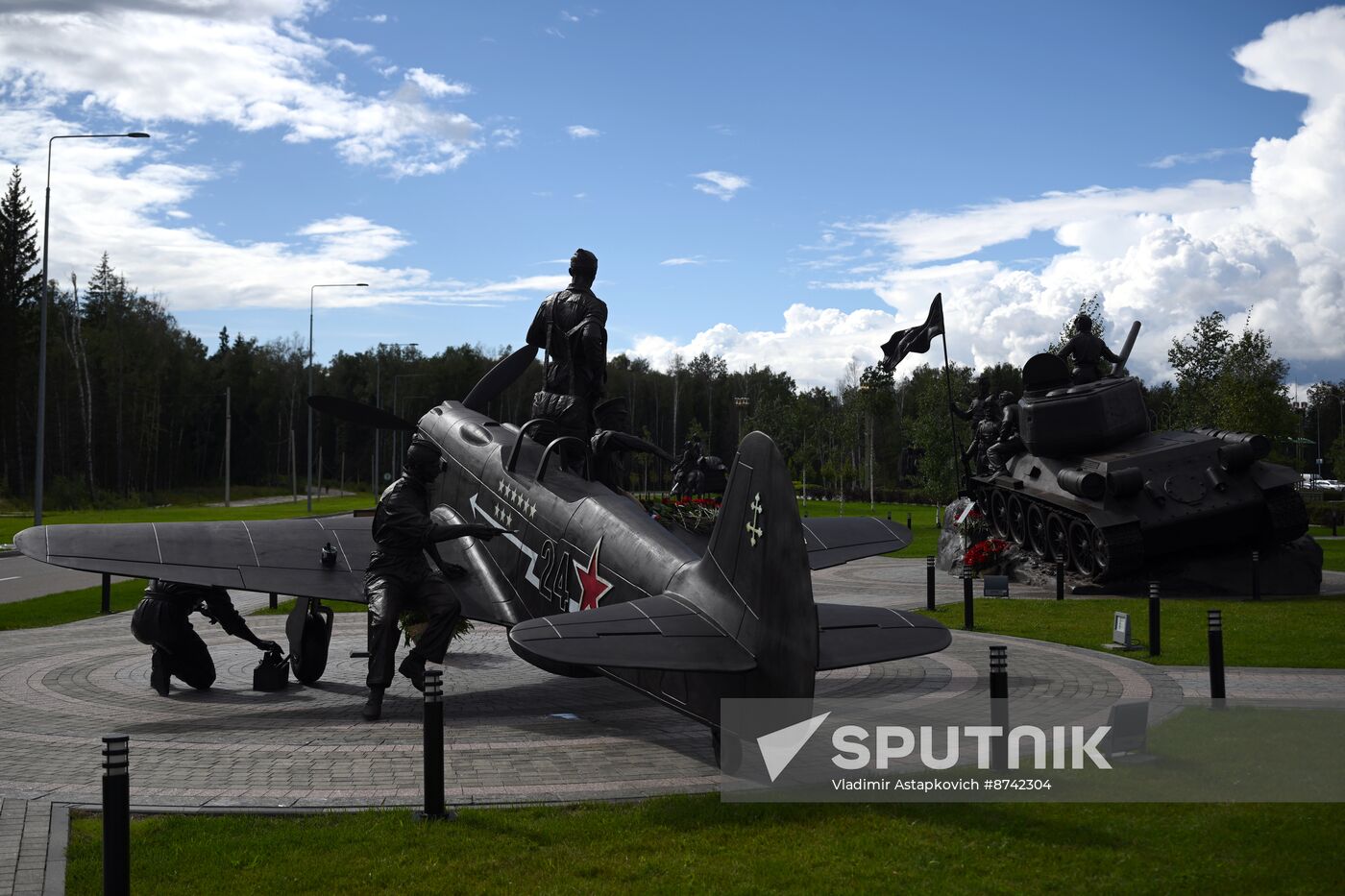 Russia WWII Allies Monument