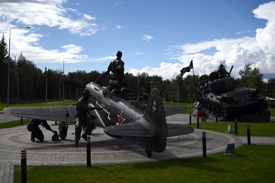 Russia WWII Allies Monument