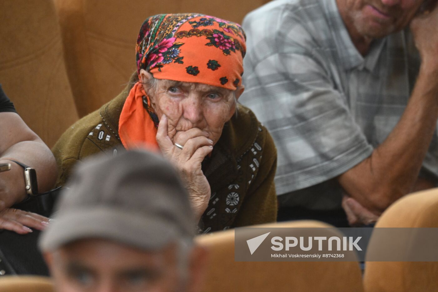 Russia Belgorod Evacuees