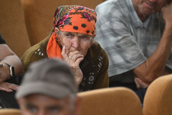 Russia Belgorod Evacuees