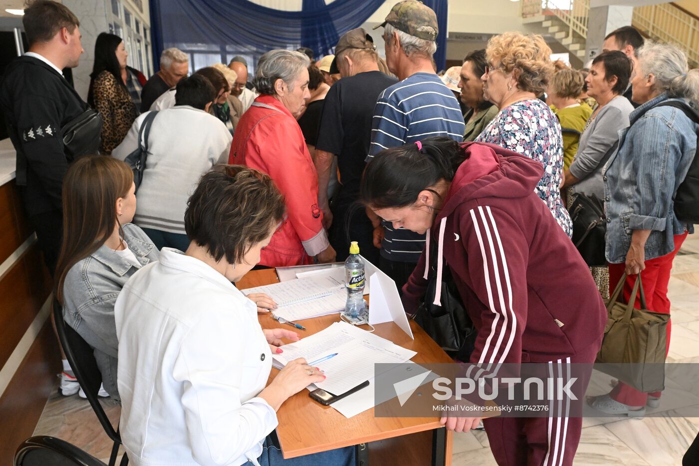 Russia Belgorod Evacuees