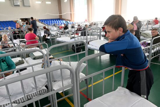 Russia Belgorod Evacuees