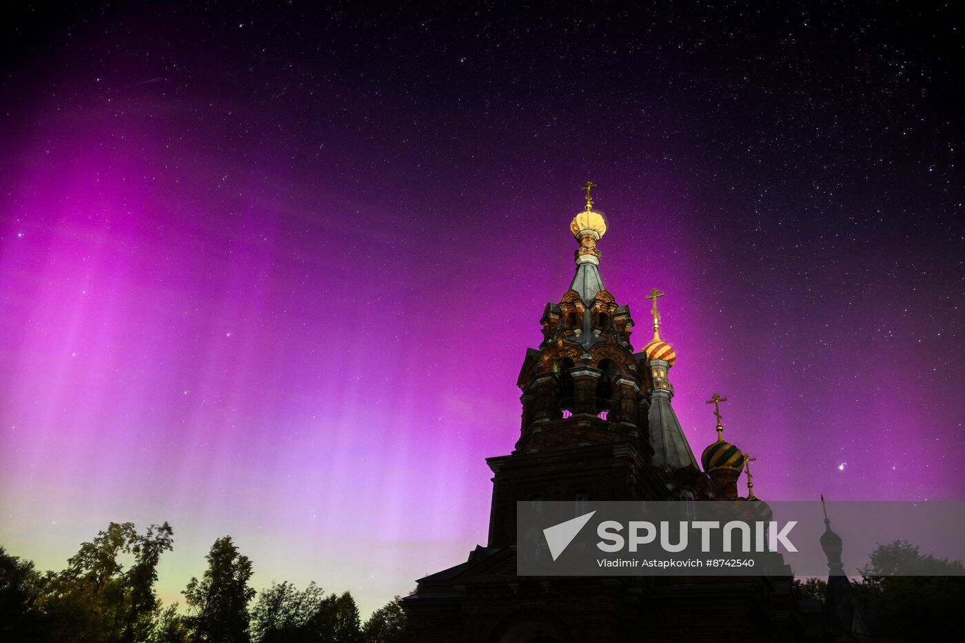 Russia Environment Aurora Borealis