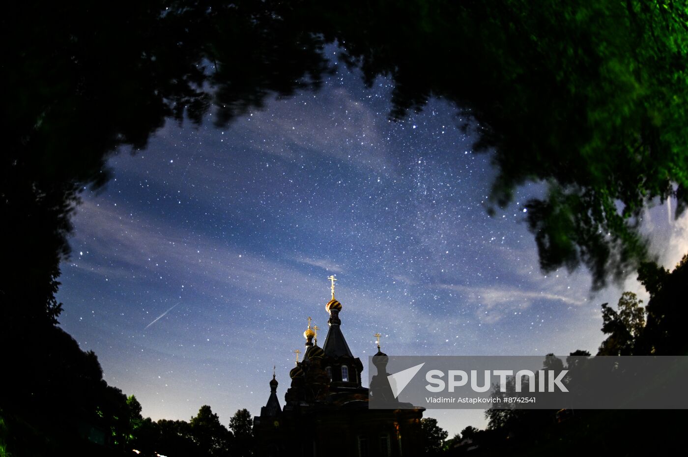 Russia Perseid Meteor Shower