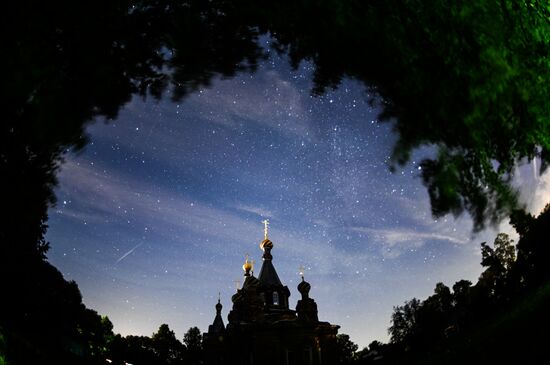 Russia Perseid Meteor Shower