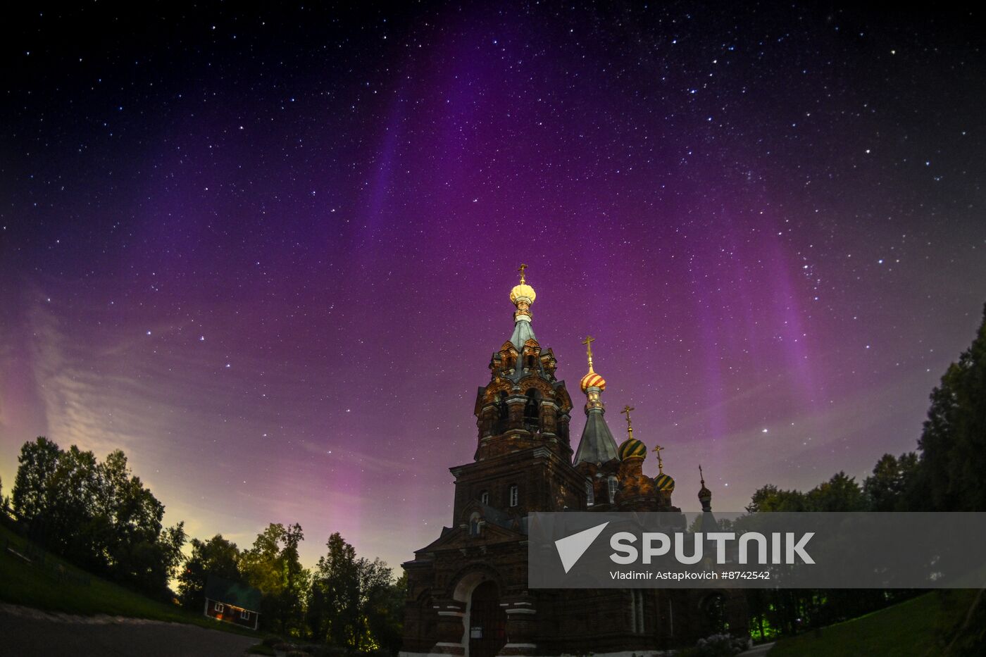 Russia Environment Aurora Borealis