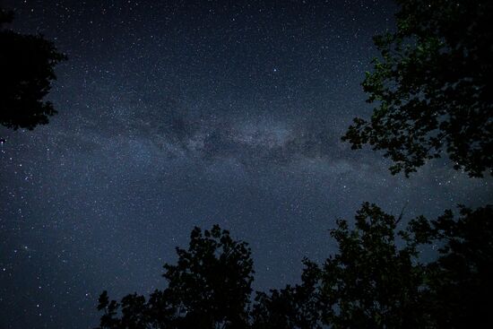 Russia Perseid Meteor Shower