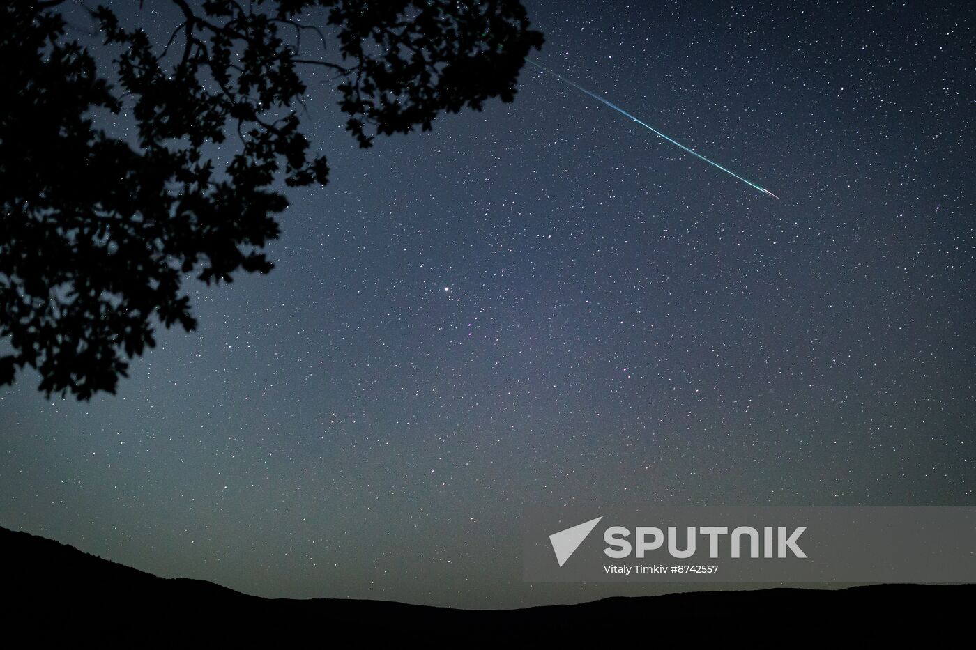 Russia Perseid Meteor Shower