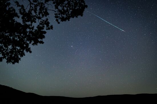 Russia Perseid Meteor Shower