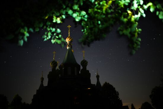 Russia Perseid Meteor Shower