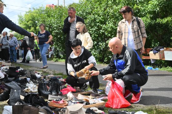 Russia Ukraine Kursk Attack Humanitarian Aid Centre