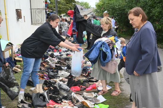 Russia Ukraine Kursk Attack Humanitarian Aid Centre