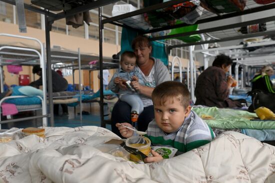 Russia Belgorod Evacuees