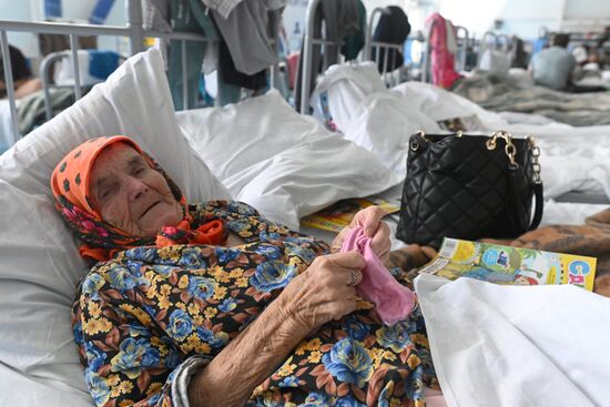 Russia Belgorod Evacuees