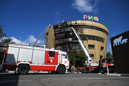 Russia Shopping Mall Fire