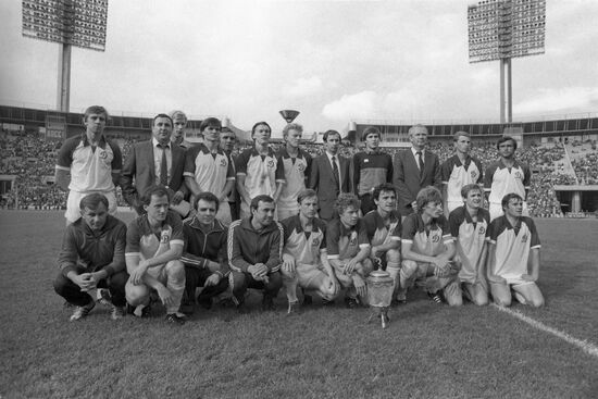 Dynamo Kiev, winner of 1985 USSR Football Cup