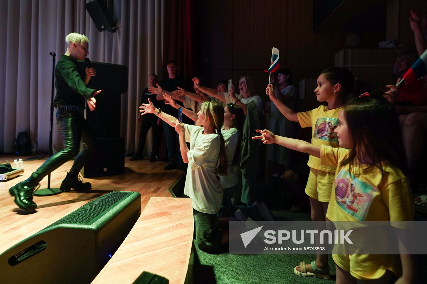 Russia DPR Shaman Concert