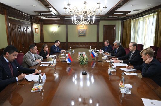 Russia Serbia Deputy PMs