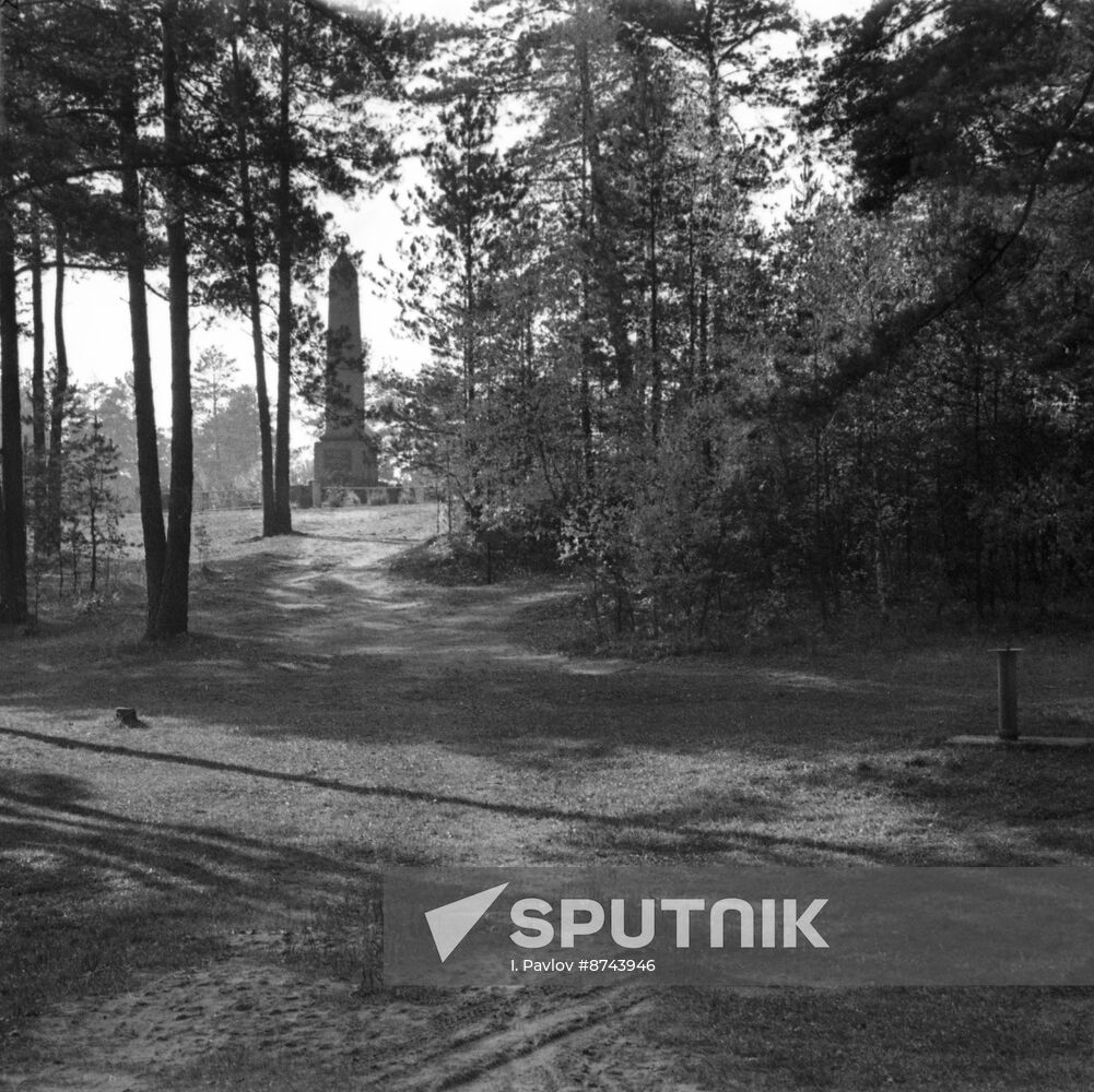 Monument to Nazi victims in Lithuania