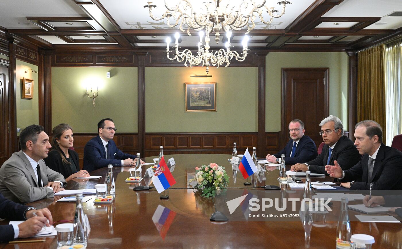 Russia Serbia Deputy PMs