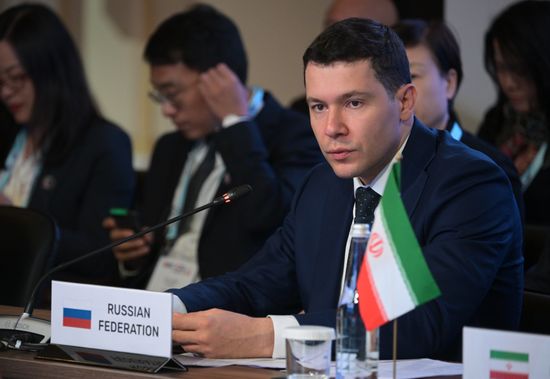Meeting of BRICS Ministers of Industry. Anton Alikhanov, Minister of Industry and Trade of the Russian Federation. Location: Russia, Nizhny Novgorod. Author: Vladimir Astapkovich. 8th BRICS Industry Ministers' Meeting